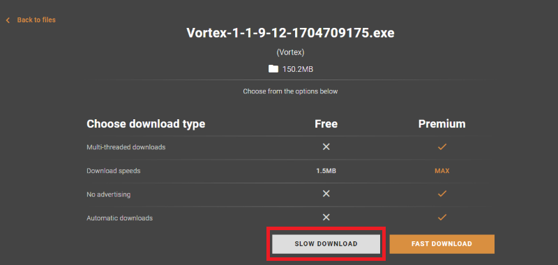 Vortexのダウンロード・日本語化